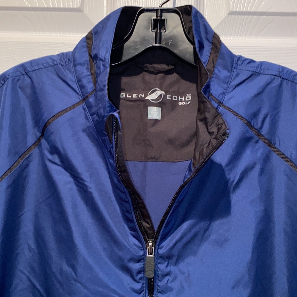 Glen Echo Golf Lightweight Windbreaker Jacket Size XL